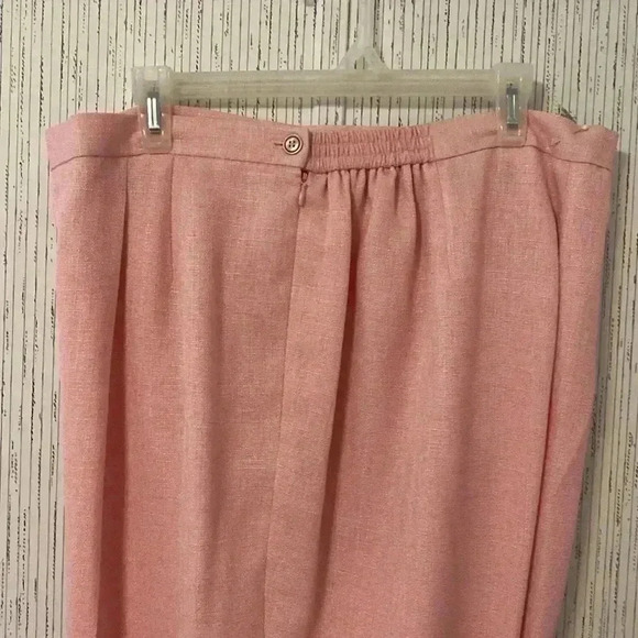 JUDITH HART Women’s Dress Slacks Pink Size 18W - Picture 5 of 8